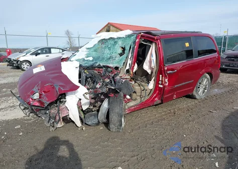 2014 Chrysler Town & Country Touring-L из США, поврежденный, VIN 2C4RC1CG3ER259429